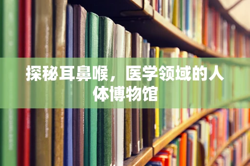 探秘耳鼻喉，医学领域的人体博物馆