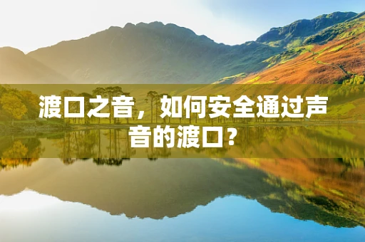 渡口之音，如何安全通过声音的渡口？