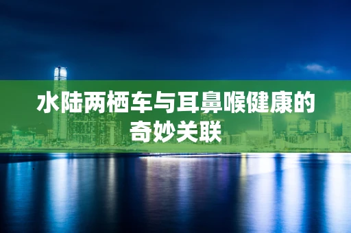 水陆两栖车与耳鼻喉健康的奇妙关联