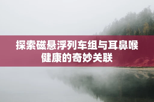 探索磁悬浮列车组与耳鼻喉健康的奇妙关联