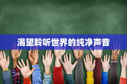 渴望聆听世界的纯净声音