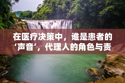 在医疗决策中，谁是患者的‘声音’，代理人的角色与责任