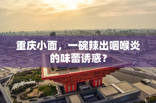 重庆小面，一碗辣出咽喉炎的味蕾诱惑？