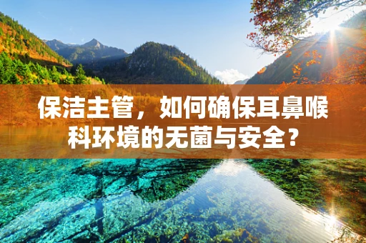 保洁主管，如何确保耳鼻喉科环境的无菌与安全？