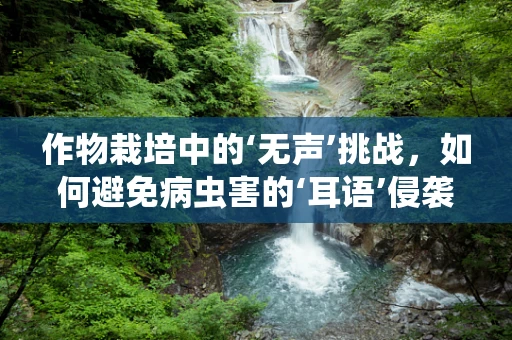 作物栽培中的‘无声’挑战，如何避免病虫害的‘耳语’侵袭？