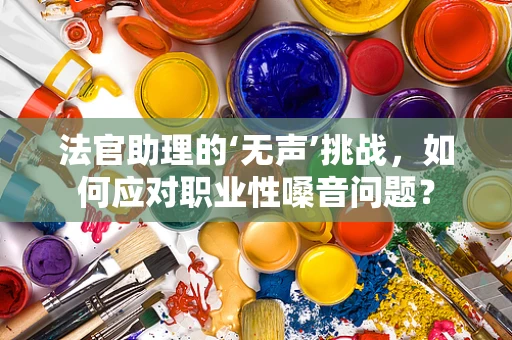 法官助理的‘无声’挑战，如何应对职业性嗓音问题？