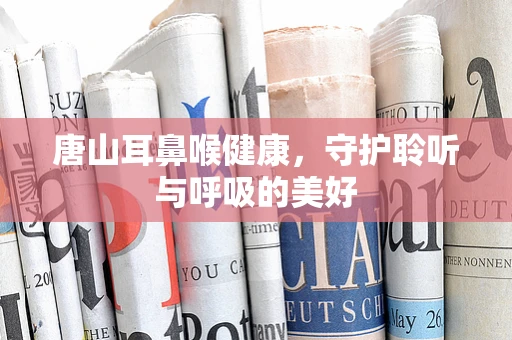 唐山耳鼻喉健康，守护聆听与呼吸的美好