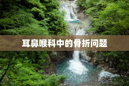 耳鼻喉科中的骨折问题
