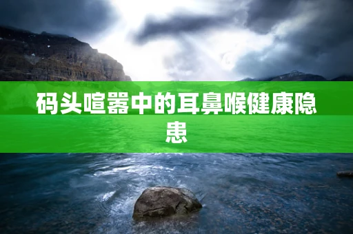 码头喧嚣中的耳鼻喉健康隐患