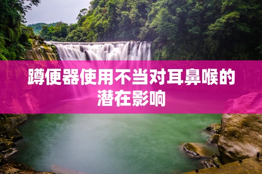 蹲便器使用不当对耳鼻喉的潜在影响